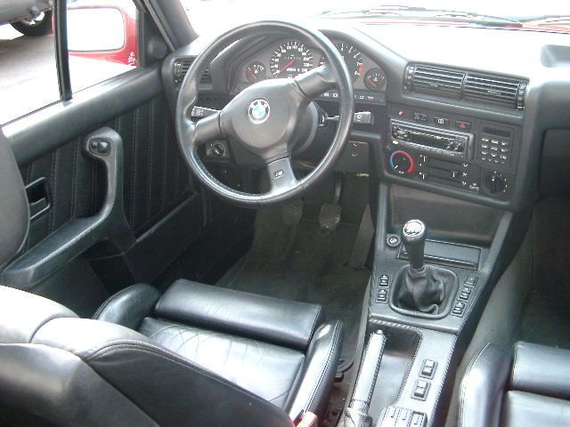 I quite like the E30 M3 Cabrio interior pictured here